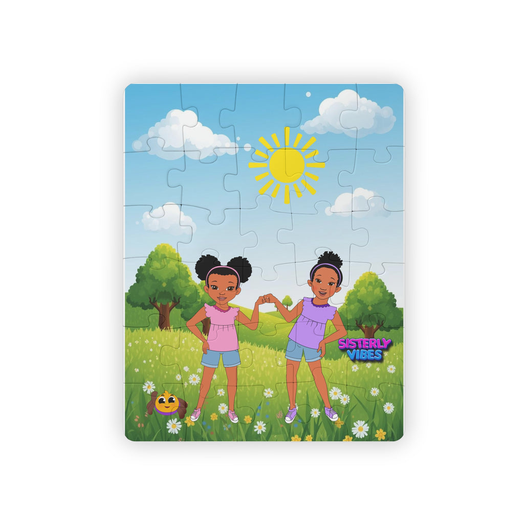 Sisterly Vibes Kids Puzzle: 30-Piece Learning Jigsaw